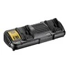 DEWALT Dvigubas akumuliatorių įkroviklis DCB132-QW, 10.8 - 54 V