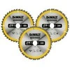 Pjovimo diskas medienai DeWalt DT1962; 216 mm; 2x24T; 1x40T; 3 vnt.