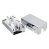 Equip Digital Data Communications Skaitmeninės duomenų komunikacijos Cat.5e ekranuota jungiamoji dėžutė - sidabras - ABS sintetika - 63 g - 34,9 mm - 23,9 mm - 62,8 mm
