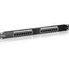 Equip Įrengti PATCH PANEL 16 PORT 1U CAT.5E Juodas (235316)