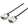 Equip Monitoriaus kabelis HD 15M/M HQ15M EKRANAS+FERITAS Juodas