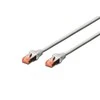 Assmann Electronic DIGITUS patchable SFTP/PIMF CAT6 0,5m 4x2AWG 27/7 2xRJ45 pilkas