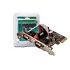 Assmann Electronic DIGITUS PCIexpress kortelė 2xserial DB9 MCS9901 mikroschemų rinkinys su 2 LP laikikliu