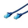 Assmann Electronic DIGITUS CAT 5e U-UTP patch kabelis PVC AWG 26/7 ilgis 2 m spalva mėlynas