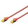Assmann Electronic DIGITUS patchable CAT6A 3,0m pilkas LSOH 4x2 AWG 26/7 vytos poros 2xRJ45 pilkas
