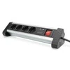 Assmann Electronic DIGITUS 4 krypčių biuro lizdų juostelė su 2x USB jungtys