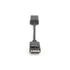 DIGITUS DisplayPort adapteris / keitiklis, DisplayPort – HDMI A tipo St/Bu, 0,2 m
