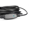 Assmann Electronic DIGITUS prailginimo kabelis USB 3.0 SuperSpeed Type USB A/AM/F aktyvus juodas 10m