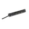 Assmann Electronic DIGITUS Outlet stripe 3x 10Inch 4000W 16A juodas su montavimo komplektu