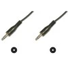 Digitus ASSMANN Audio pajungimo laidas, stereo 3.5mm, 1.50m, M/M, juodas, AK-510100-015-S