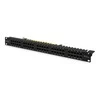 „Assmann Electronic DIGITUS CAT 3 ISDN“ komutacinė panelė, neekranuota, 50 prievadų RJ45 8P4C LSA 1U, montuojama ant stovo, pilkos spalvos RAL 7035