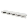 Assmann Electronic DIGITUS Patch Panel 19inch 24Port Cat5e STP ekranuotas pilkas RAL7035 laidų montavimas apie LSA