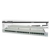 Assmann Electronic DIGITUS Patch Panel 19inch 24Port Cat5e STP ekranuotas pilkas RAL7035 laidų montavimas apie LSA