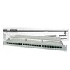Assmann Electronic DIGITUS Patch Panel 19inch 24Port Cat5e STP ekranuotas pilkas RAL7035 laidų montavimas apie LSA