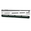 Assmann Electronic DIGITUS Patch Panel 19colių 24Port Cat6 neekranuotas juodas RAL 9005 kabelio montavimas apie LSA be LSA dangtelio