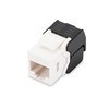 Assmann Electronic DIGITUS CAT 6 Keystone Jack neekranuotas RJ45 prie LSA jungtis be įrankių, įskaitant. kabelio raištis