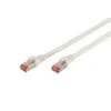„Digitus S-FTP“ jungiamasis laidas, Cat6, LSZH, CU, baltas, 3,0 m.