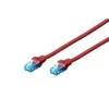 Assmann Electronic DIGITUS CAT 6 U-UTP pataisomasis kabelis PVC AWG 26/7 ilgis 3m geltona spalva