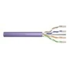 Assmann Electronic DIGITUS CAT 6 U-UTP patch cable raw ilgis 305m popierinė dėžutė AWG 26/7 LSZH simplex spalvotas pilkas