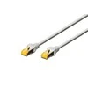 Assmann Electronic DIGITUS patchable CAT6A 0,5m pilkas LSOH 4x2 AWG 26/7 vytos poros 2xRJ45 pilkas