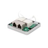 Digitus DIGITUS Professional Cat 6A paviršutiniška dėžutė, 2 kartus