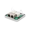 Digitus DIGITUS Professional Cat 6A paviršutiniška dėžutė, 2 kartus