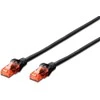 DIGITUS DK-1612-050/BL Premium CAT 6 UTP patch kabelis Ilgis 5,0m Spalva juodas