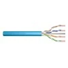 Assmann Electronic DIGITUS DK-1614-A-VH-5 CAT 6A U-UTP instaliacinis kabelis 500MHz Dca EN 50575 AWG 23/1 500m būgnas sx mėlynas