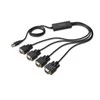 Assmann Electronic DIGITUS USB 2.0 iki RS232x4 kabelis 1,5 M mikroschemų rinkinys FT2232H