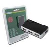 Assmann Electronic DIGITUS USB2.0 Hub 4 prievadų 4xUSB A /F USB B mini F įsk. maitinimo šaltinis ir USB kabelis A/B mini