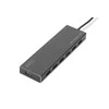 DIGITUS 7 prievadų USB 3.0 stotelė, pilkas aliuminio korpusas