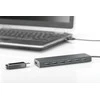 Assmann Electronic DIGITUS Hub 7 prievadų USB 3.0 SuperSpeed, maitinimo šaltinis, HQ aliuminis