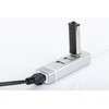 Assmann Electronic DIGITUS USB 2.0 3 prievadų šakotuvas + greitas Ethernet LAN adapteris su C tipo jungtimi