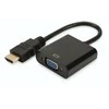 Assmann Electronic DIGITUS keitiklis HDMI į VGA HDMI A kištukas prie VGA jungties 3,5 mm garso lizdas juodas