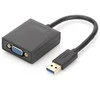 Assmann Electronic DIGITUS USB 3.0 į VGA adapteris įvesties USB išvestis VGA