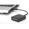 Assmann Electronic DIGITUS USB 3.0 į VGA adapteris įvesties USB išvestis VGA