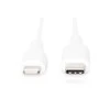 DIGITUS duomenų / įkroviklio kabelis, USB-C - Lightning, MFI