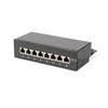 DIGITUS Patchpanel 1HE 8-Port Cat6 geschirmt juodas