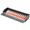 DIGITUS Patchpanel 1HE 12-Port Cat6A geschirmt juodas
