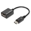 Assmann Electronic DIGITUS adapterio kabelio ekranasPortas VGA HD15 0,15m AWG28 2x ekranuotas