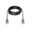 Assmann Electronic ASSMANN DisplayPort AOC Hibridinio pluošto prijungimo kabelis M/M 20m UHD 8K60Hz CE auksinis bl