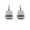 Assmann Electronic ASSMANN DisplayPort AOC Hibridinio pluošto prijungimo kabelis M/M 10m UHD 8K60Hz CE auksinis bl