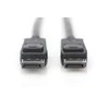 Assmann Electronic ASSMANN DisplayPort prijungimo kabelis DP M/M 3m su užraktu UHD 8K Vers. 1,3/1,4 mlrd