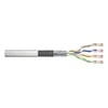 Assmann Electronic DIGITUS CAT 5e SF-UTP patch cable raw ilgis 100m popierinė dėžutė AWG 26/7 PVC simplex spalvotas pilkas