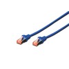 DIGITUS SFTP LAN cable, patch 6 cat, 0.5m, mėlynas, 2xRJ45, DK-1644-005/B