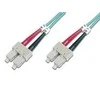 Assmann Electronic „Assmann“ elektroninis DIGITUS šviesolaidinis laidas nuo SC iki SC daugiamodis 50/125 m dvipusis ilgis, 2 m, OM3 klasė