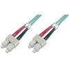 Assmann Electronic „Assmann“ elektroninis DIGITUS šviesolaidinis laidas nuo SC iki SC daugiamodis 50/125 m dvipusis ilgis, 3 m, klasė OM3