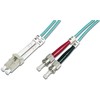 Digitus DIGITUS optinis laikiklis, 2 x ST - LC Duplex, OM3, 3,0 m, 2 x ST kištukas - 2 x LC kištukas, Multimode, DupelxCable (DK-2531-03 / 3)