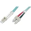 Assmann Electronic Assmann elektroninis DIGITUS šviesolaidinis pataisinis laidas LC į SC Multimode 50/125 m dvipusis ilgis 2 m klasė OM3