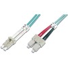 Digitus LWL Patchkabel DGITUS LC - > SC 10.00m Multimode Duplex OM3 - DK- 2532 - 10 / 3